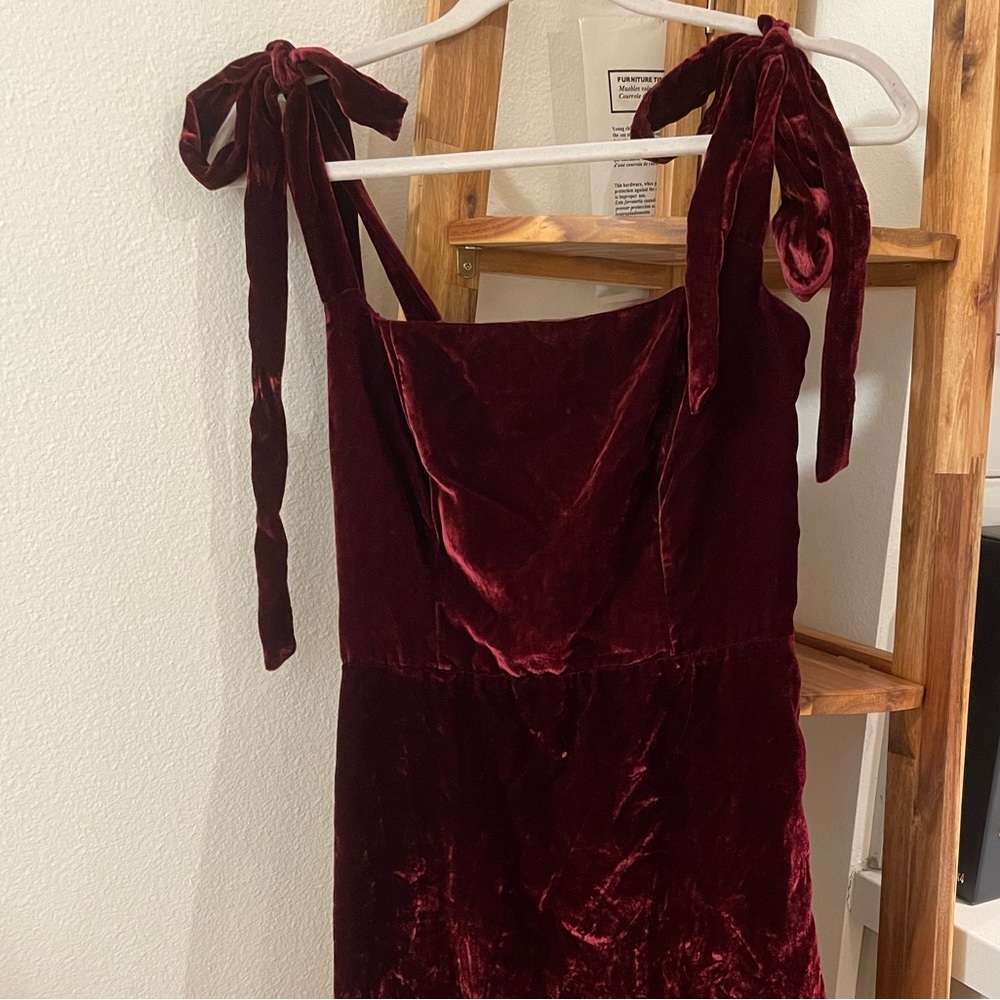 House of Harlow 1960 Velvet Dress